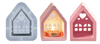 Love House Candlestick Silicone Mold