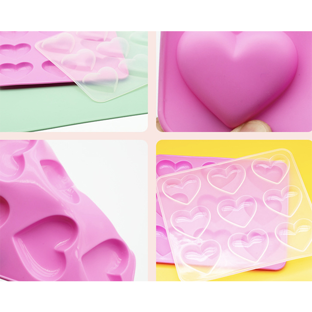 Silicone Heart Candy Mold