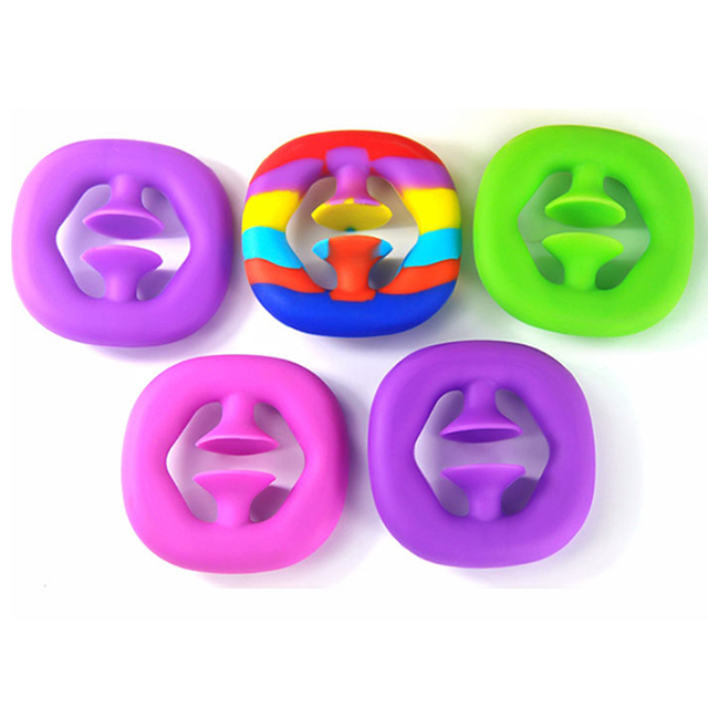 Colored Silicone Grip Strengthener