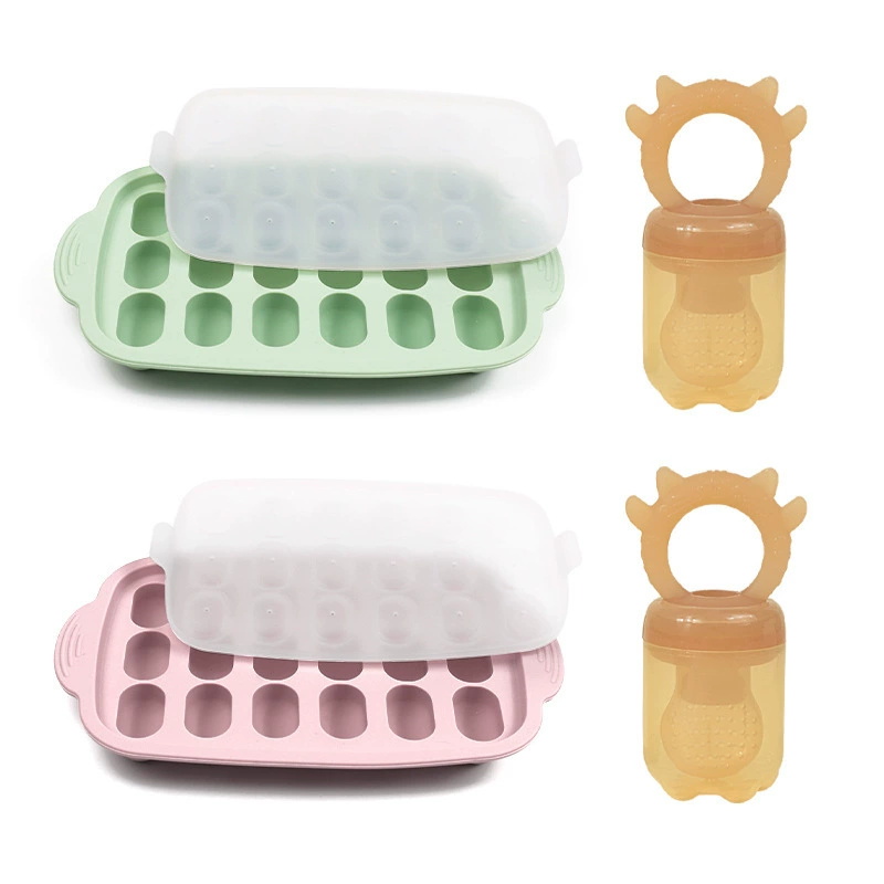 Silicone Baby Food Ice Tray