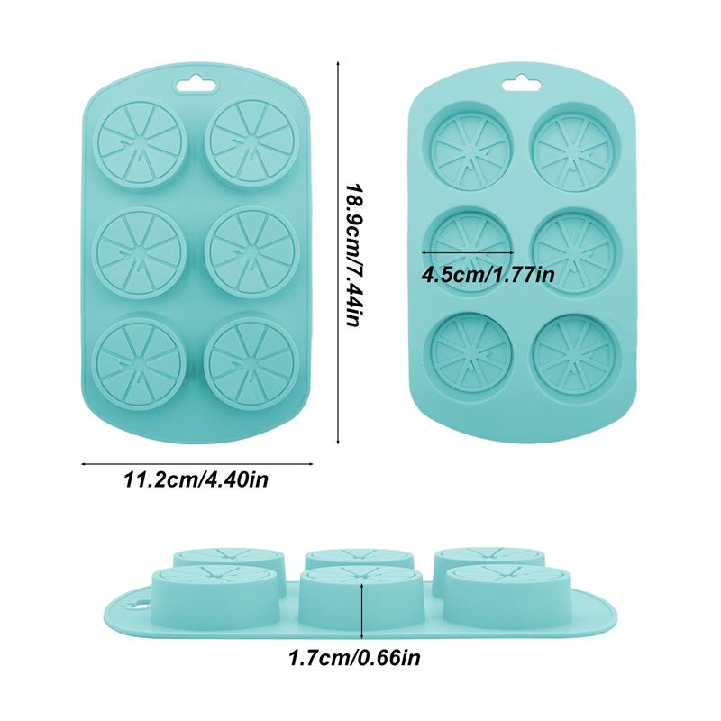 Silicone Six-grid Ice Cube Mold