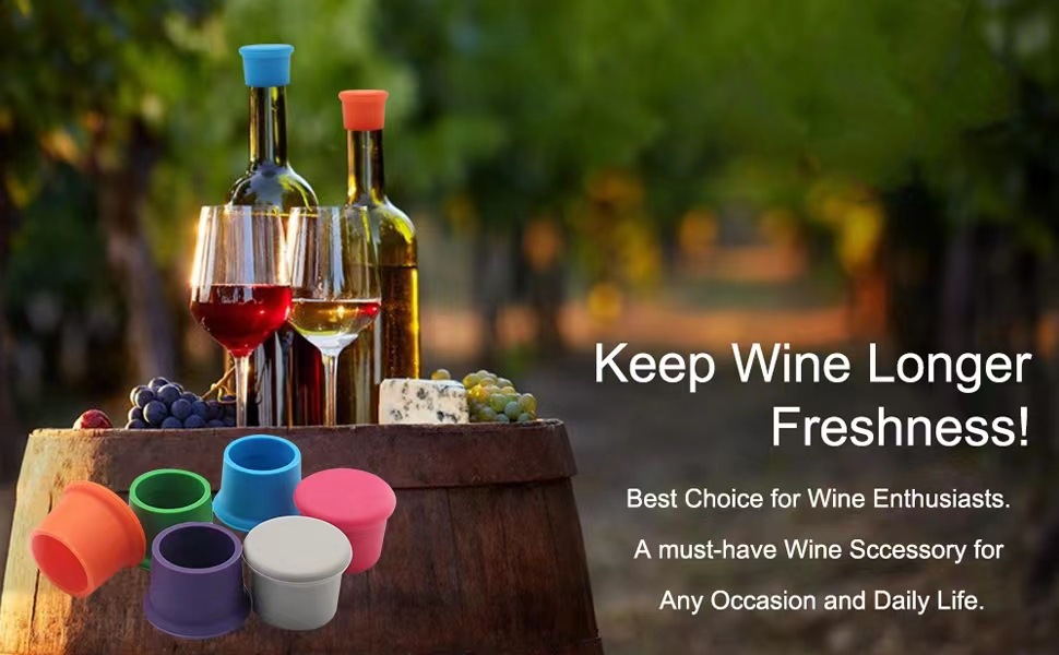Silicone wine bottle stopper (3)