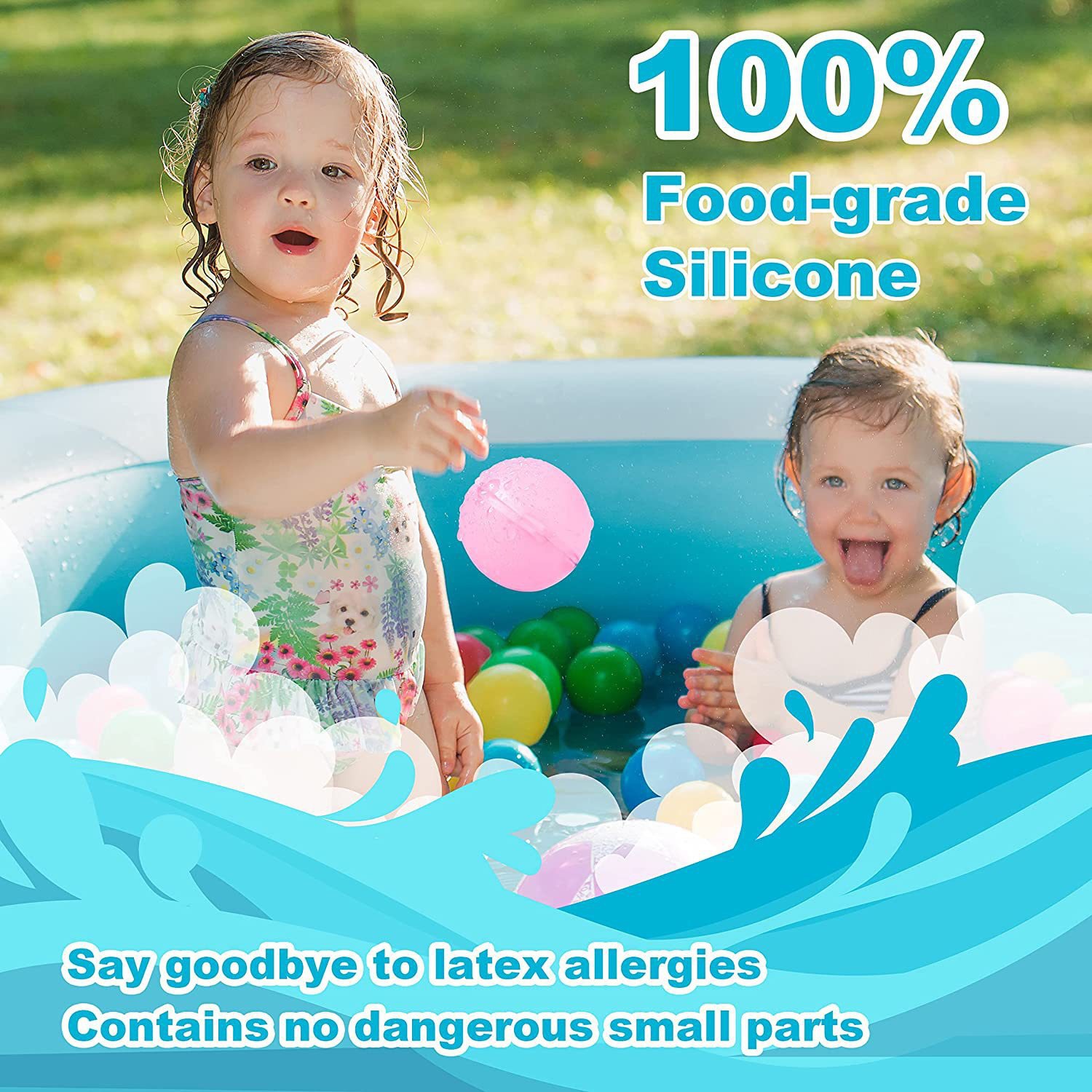 Silicone Non-magnetic Buckle Water Balloon