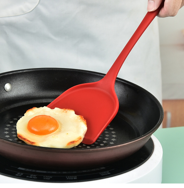 Custom silicone spatula