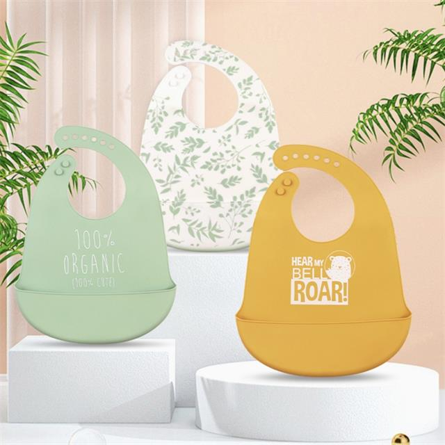 Baby Silicone Printed Bib