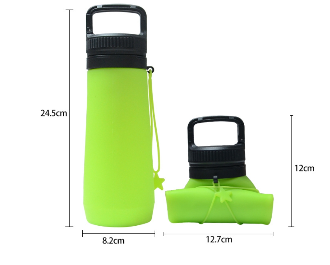 Silicone Water Bottle Collapsible