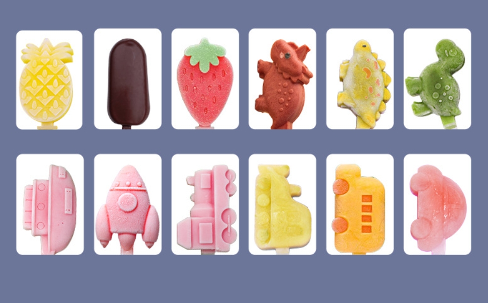 Ice Cream Moulds Silicone