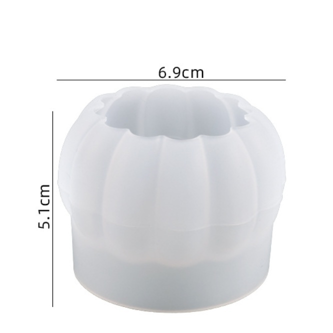 Pumpkin Candle Mold