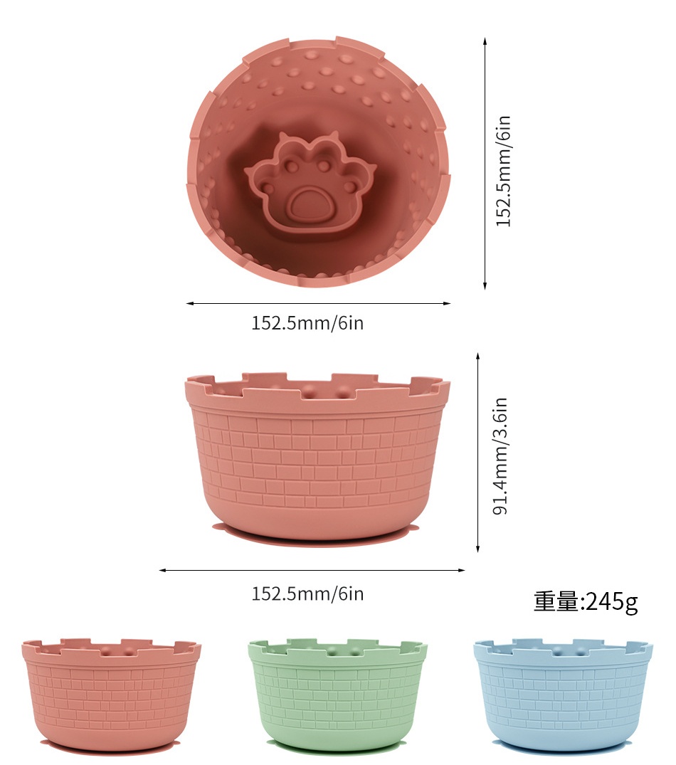 Silicone Pet Food Bowl