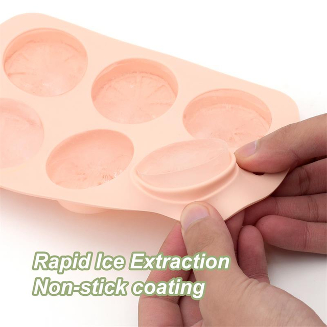 Silicone Six-grid Ice Cube Mold