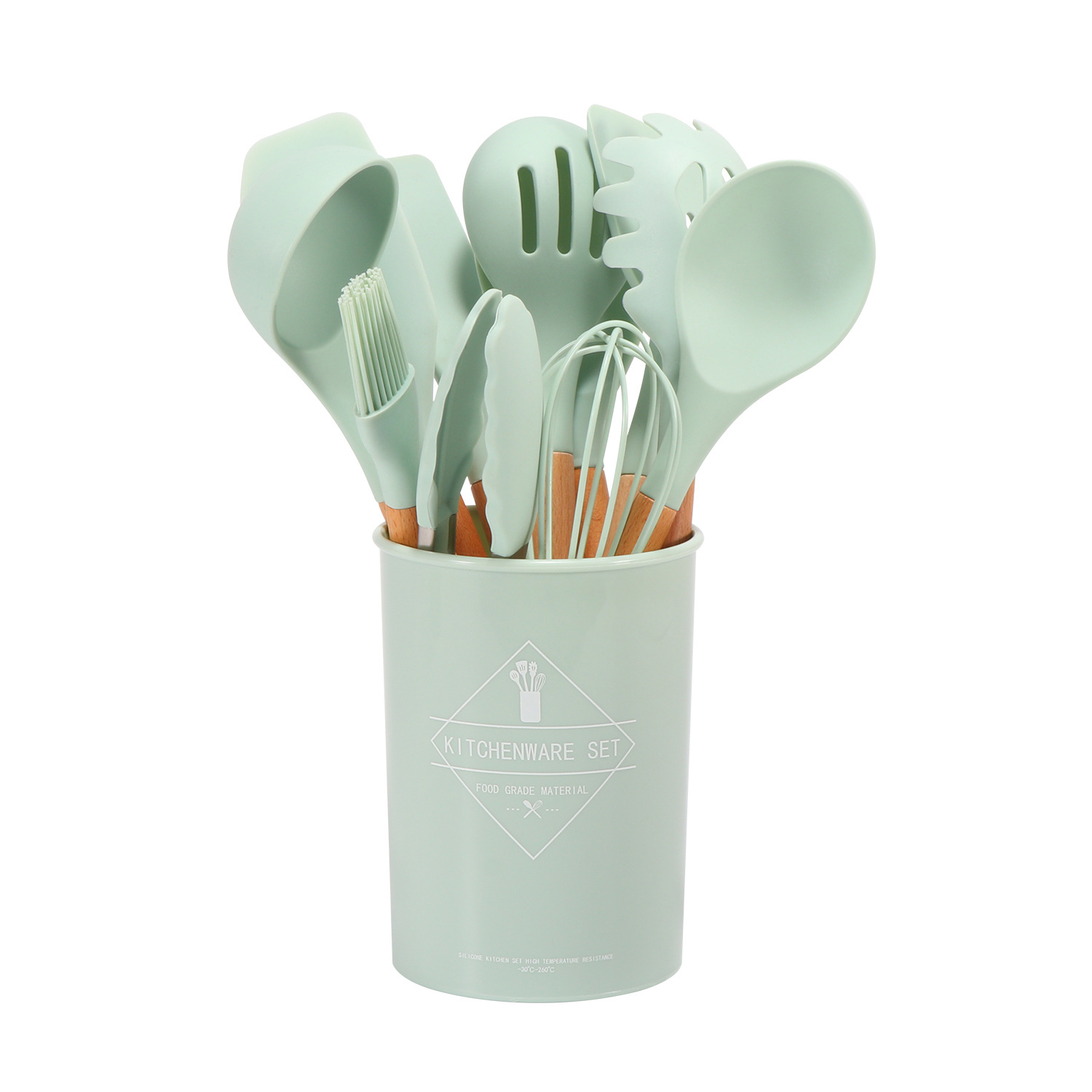 Silicone Kitchenware Cooking Utensils Set
