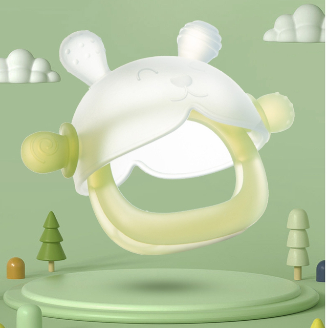 Rabbit Teether Baby Teething Stick To Prevent Hand Eating