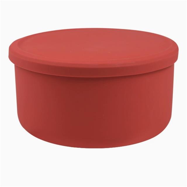 Round Silicone Lunch Box