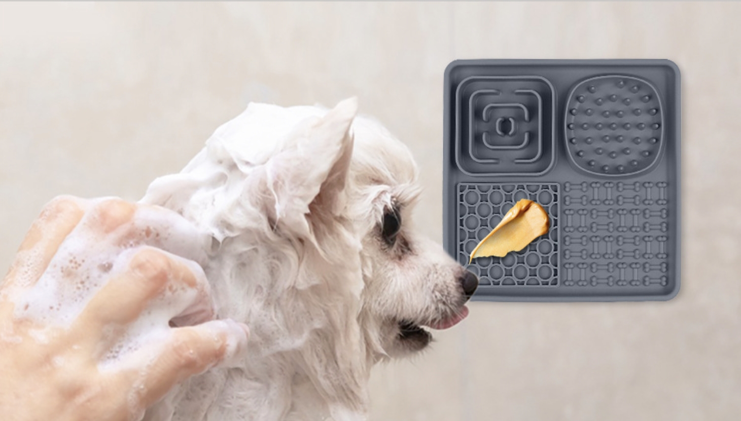 Square Silicone Pet Licking Mat (5)