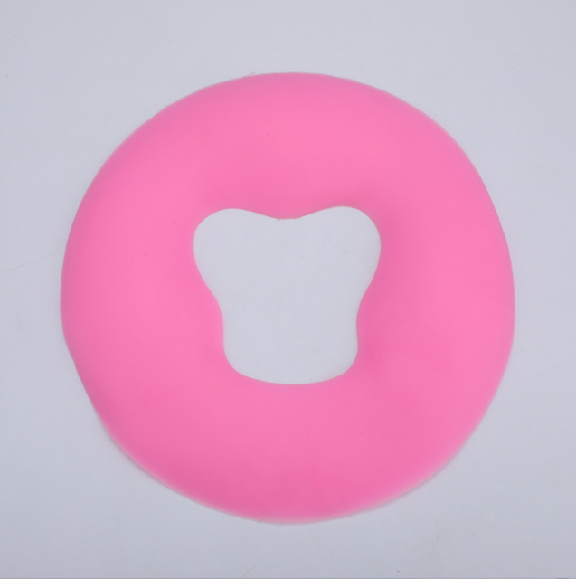 Silicone Face-Down Pillow for Beauty Salon, Thickened Latex Face Cushion, Beauty Bed Massage Pillow with Non-Slip Hole