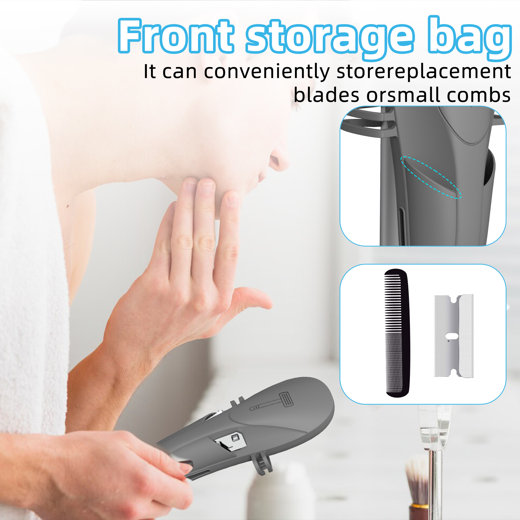 Hot New Cross-Border Product: Shaver Storage Bag