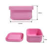 Silicone Baby Food Container, Silicone Toddler Snack Bowl, Baby and Infant Food Storage Fresh-Keeping Box