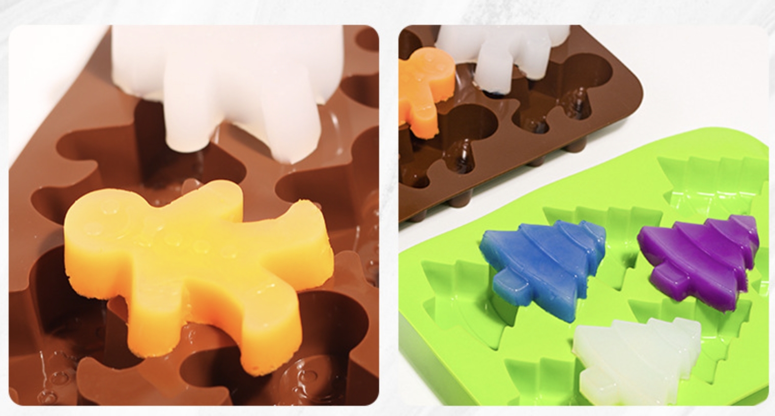 Gingerbread Man Candy Pudding Mold