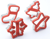 Christmas Themed Cookie Cutters 