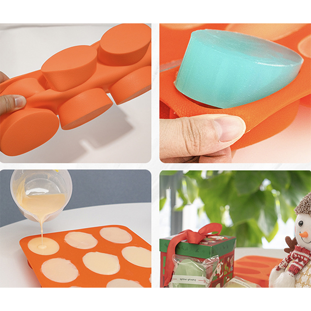 Silicone Oval Soap Mold