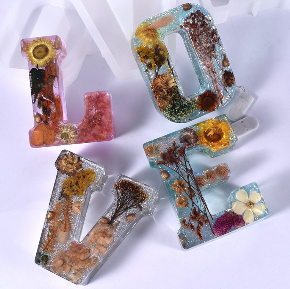 Letter Candle Moulds