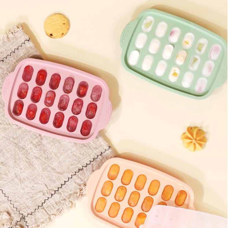 Silicone Baby Food Ice Tray