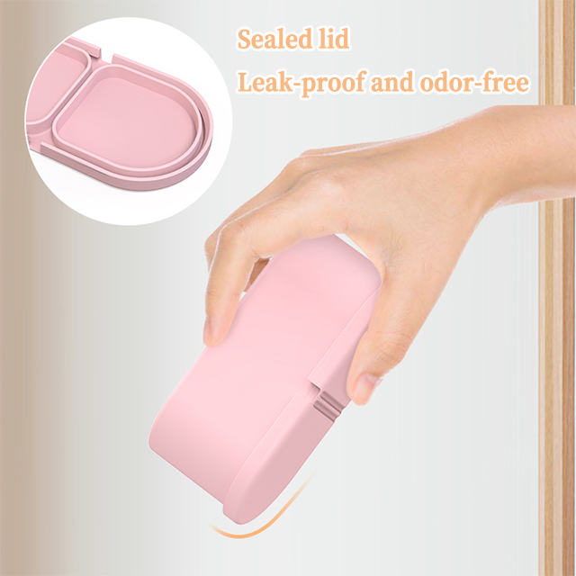 Silicone Salad Dressing Container