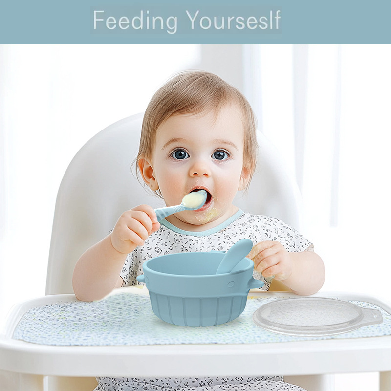 Food Grade Silicone Training Spoon