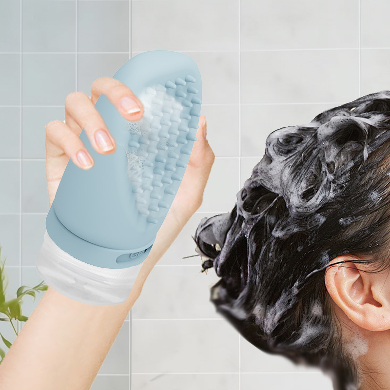 Silicone Shampoo Bottle