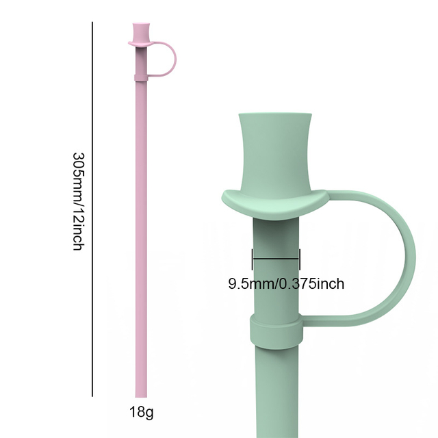 Silicone Dustproof Straw