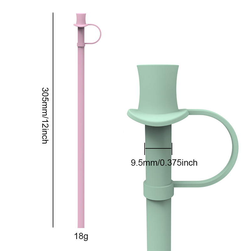 Silicone Dustproof Straw
