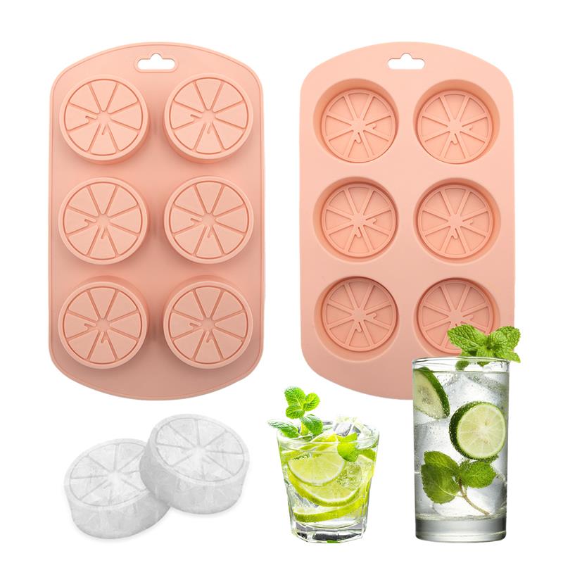 Lemon Slice Ice Cube Tray