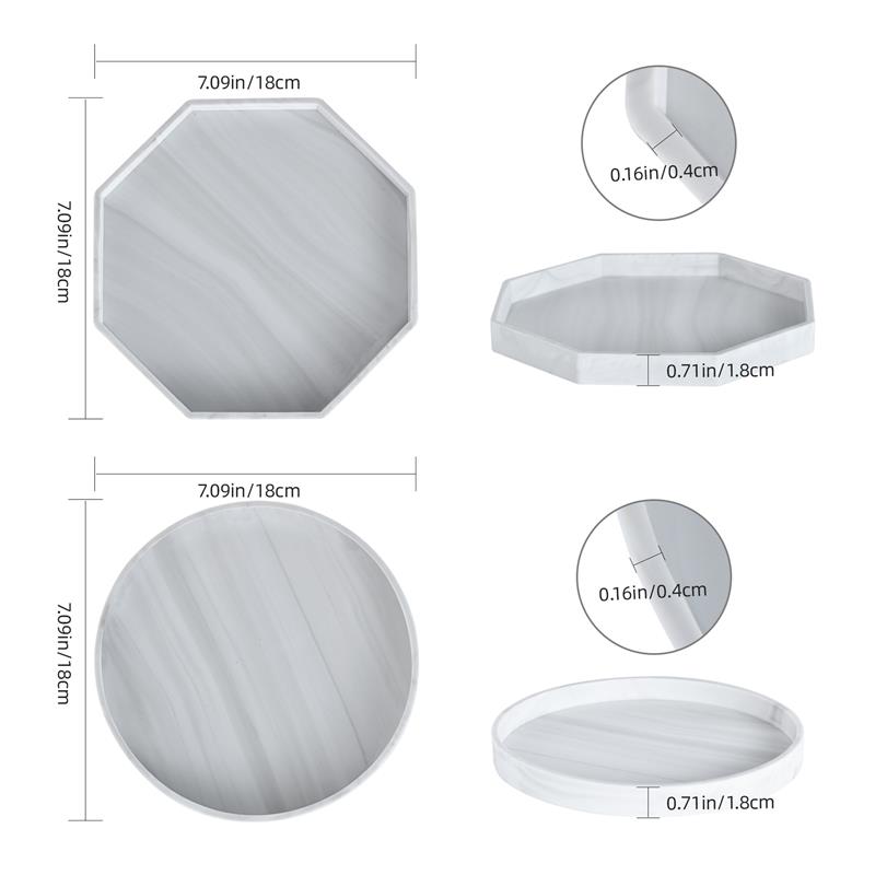 Silicone Bathroom Storage Tray