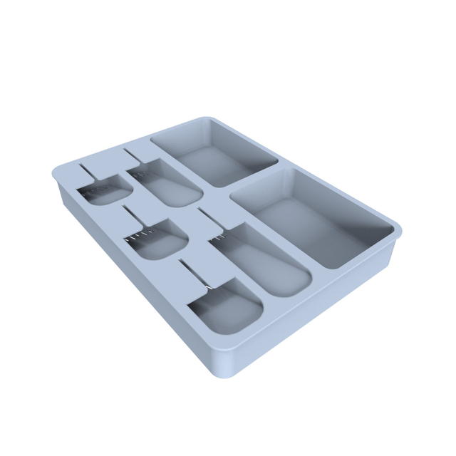 Cross-border Kitchen Cutlery Divider Knife And Fork Drawer Organizer Spoon And Fork Organize