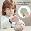 Silicone stacking toys