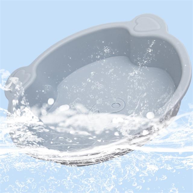 Food grade silicone dinner plate