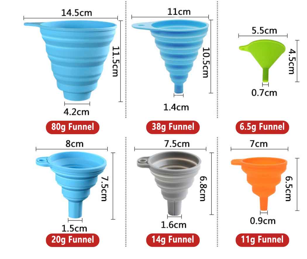 Silicone Kitchen Funnel