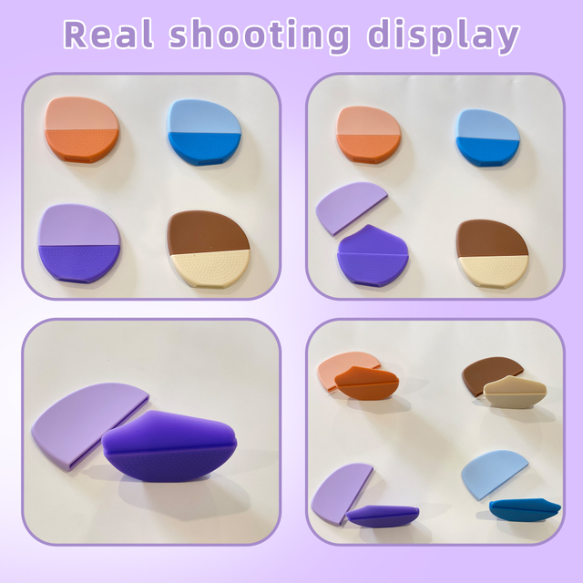 New Trending Cross-Border Silicone Foundation Brush (Waterdrop Style)