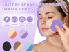 New Trending Cross-Border Silicone Foundation Brush (Waterdrop Style)