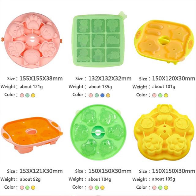 Food Grade Silicone Baby Food Mold