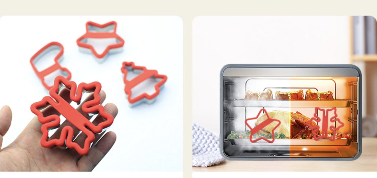 Christmas Themed Cookie Cutters 