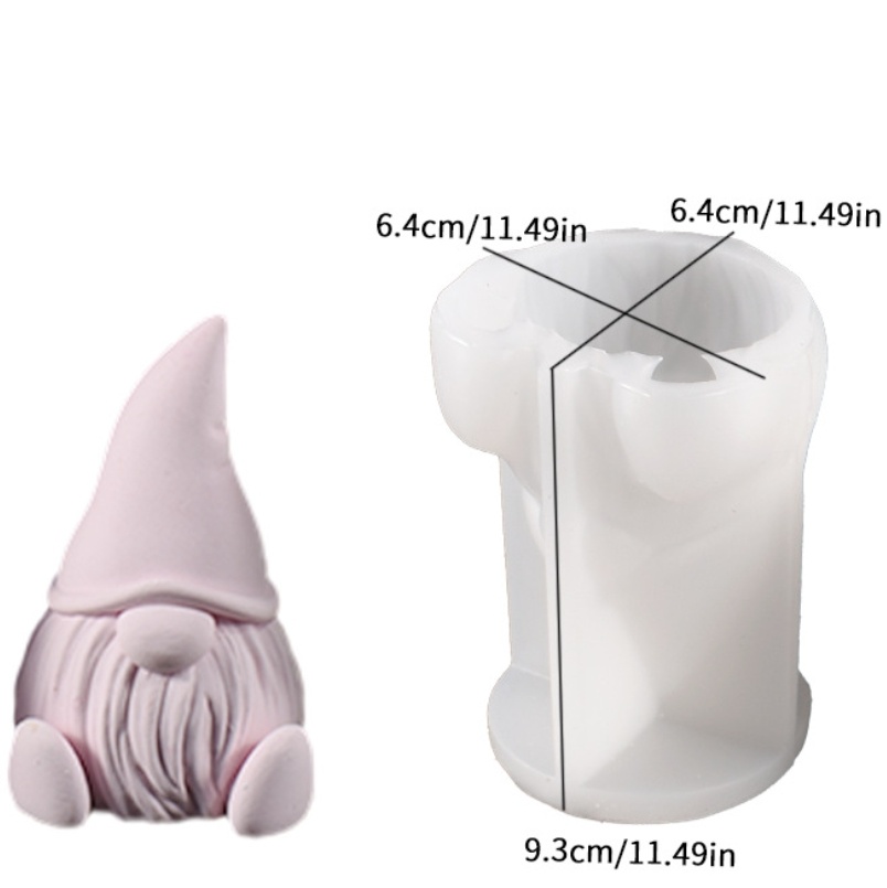 Faceless Santa Claus Mold