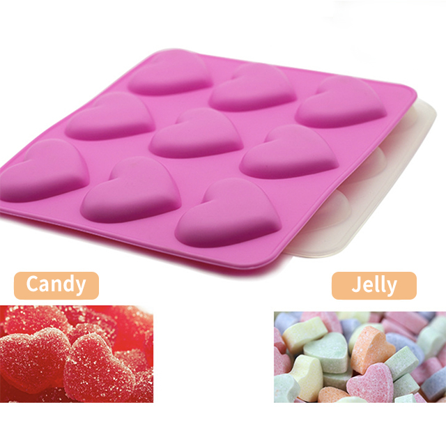 Silicone Heart Candy Mold