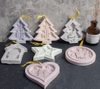 Aromatherapy Plaster Christmas Hanging Sign Mold