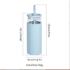 Silicone Straight Glass Cup Protective Cover
