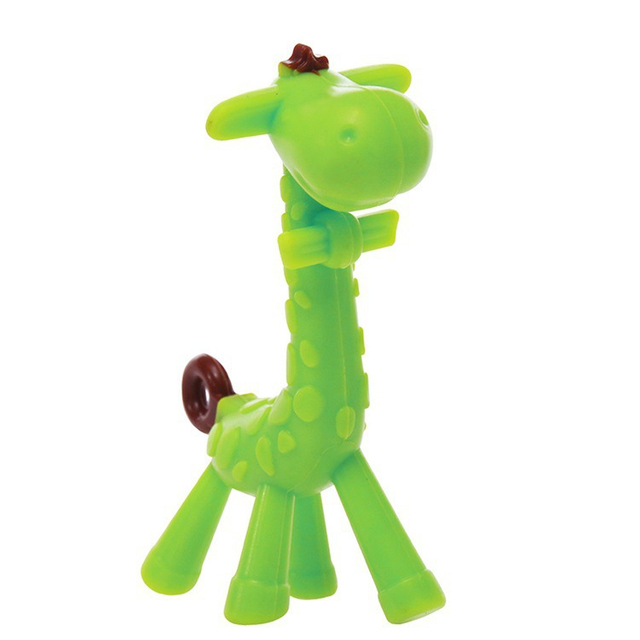 Silicone Giraffe Teether
