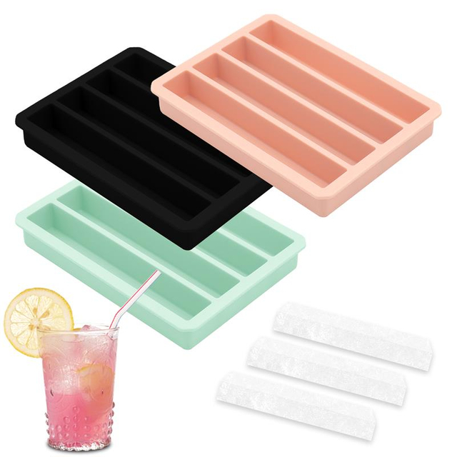 Silicone Long Ice Cube Trays