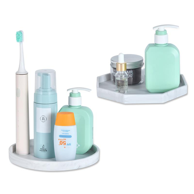 Silicone Bathroom Storage Tray