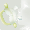 Rabbit Teether Baby Teething Stick To Prevent Hand Eating