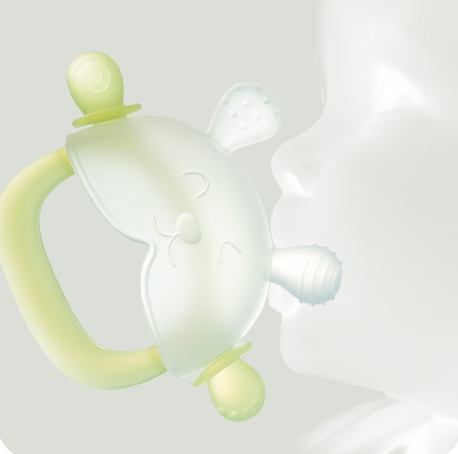 Rabbit Teether Baby Teething Stick To Prevent Hand Eating